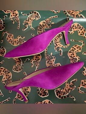 beautiful kitten heel mules